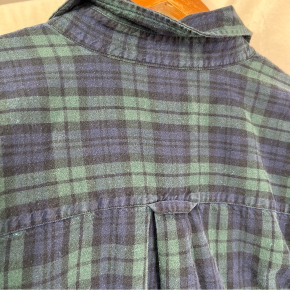 Pendleton Shirt Mens L Plaid Flannel Merino Wool Pima Cotton Canterbury Cloth - Picture 13 of 16